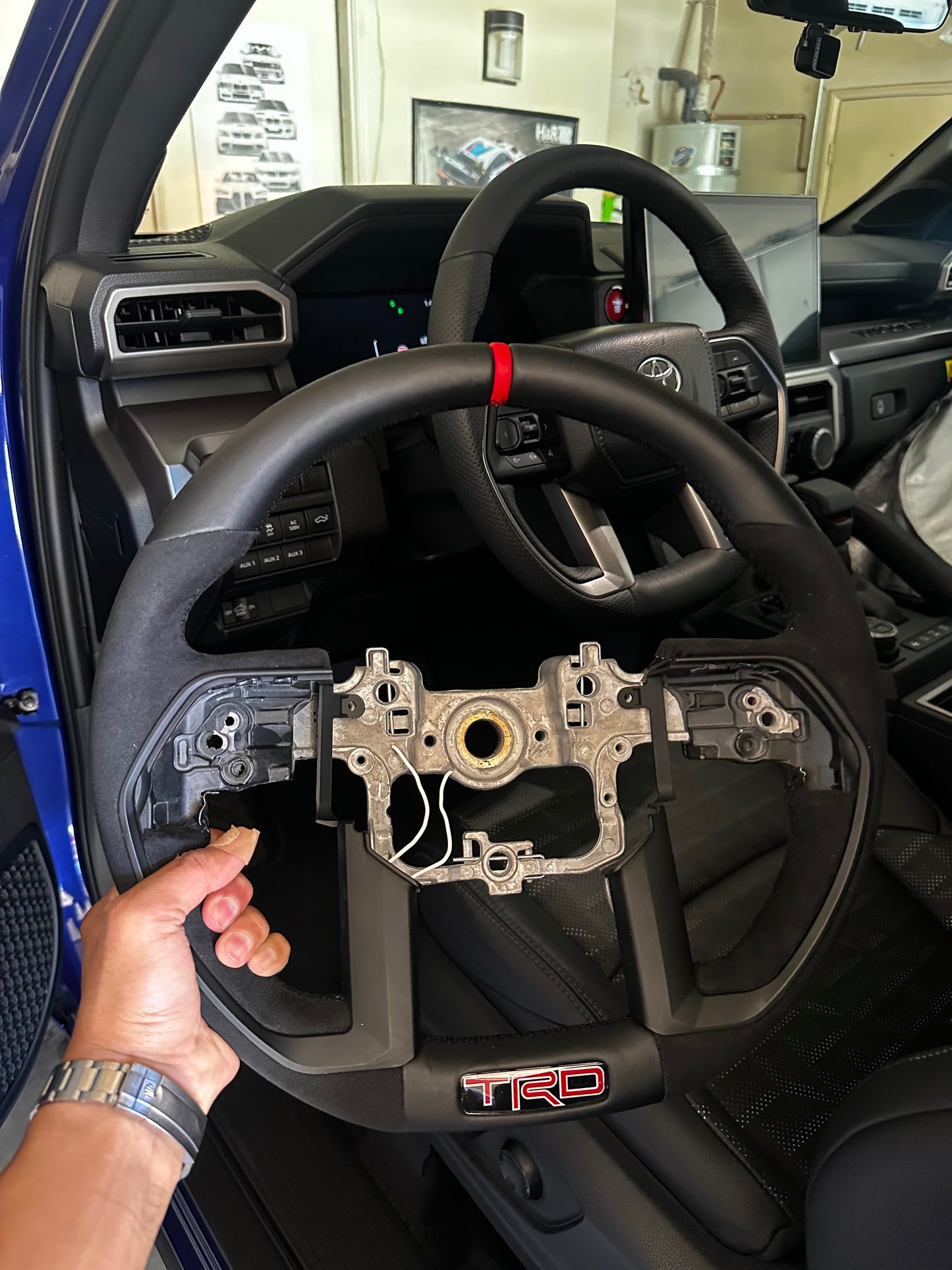 TRD steering wheel