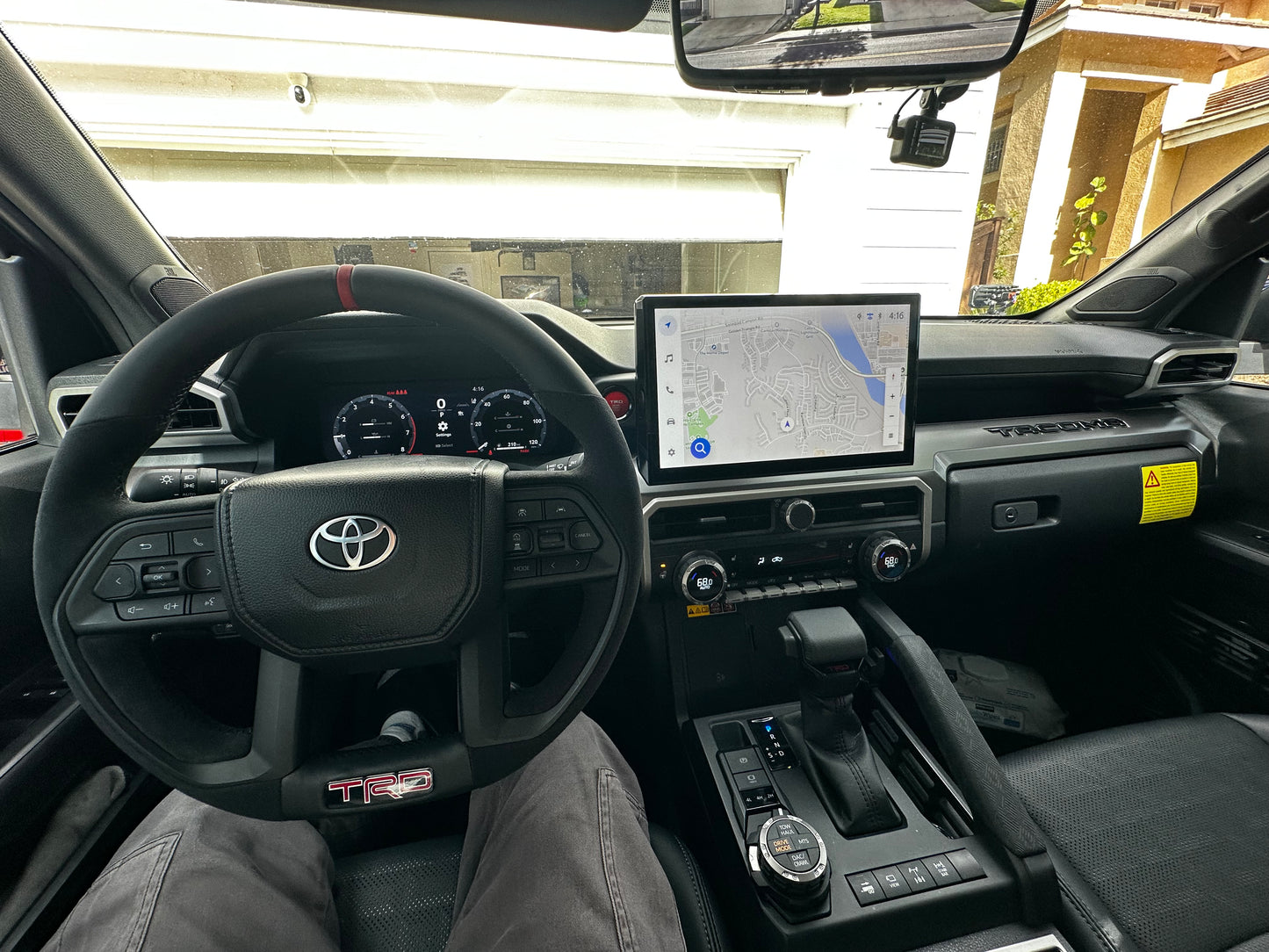 TRD steering wheel