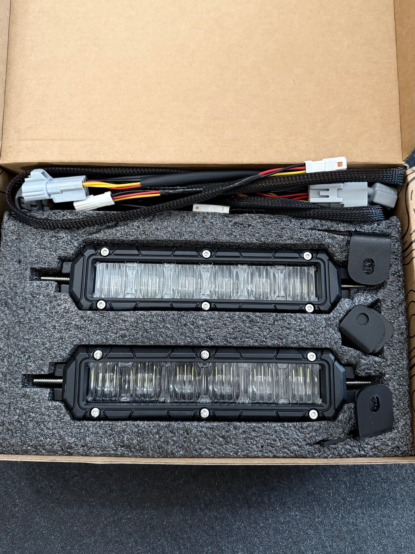 Dual Color Yellow & White LED Fog Lights