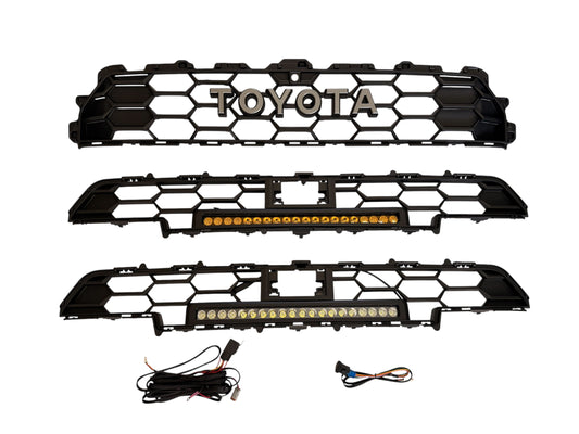 6Gen 4Runner TRD Grill with light bar